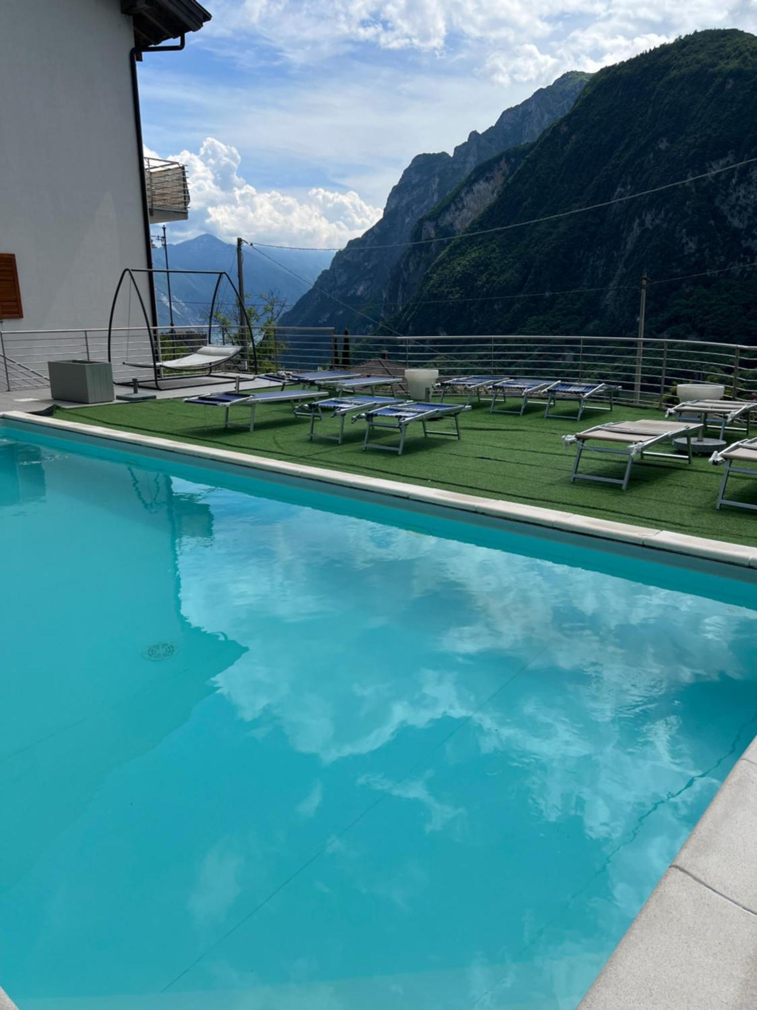 Infinity View Garda Lake Tenno Buitenkant foto