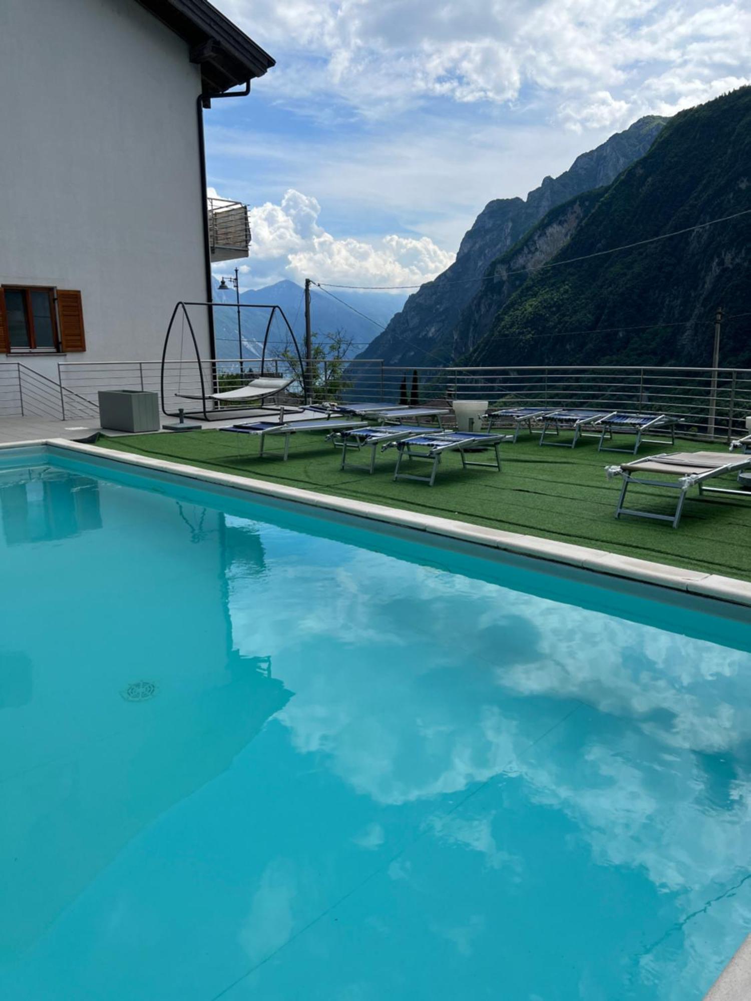 Infinity View Garda Lake Tenno Buitenkant foto